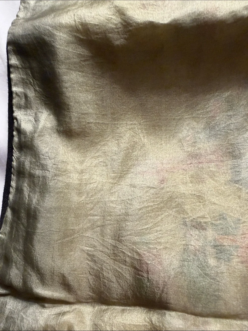 Vintage Embroidered Chinese Silk Wall Tapestry
